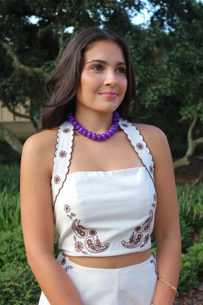 Game Day Bauble Necklace