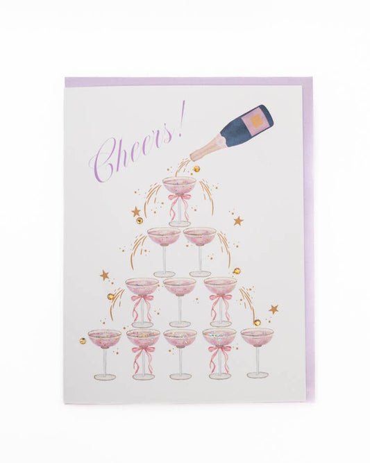 'Champagne Cheers' Card