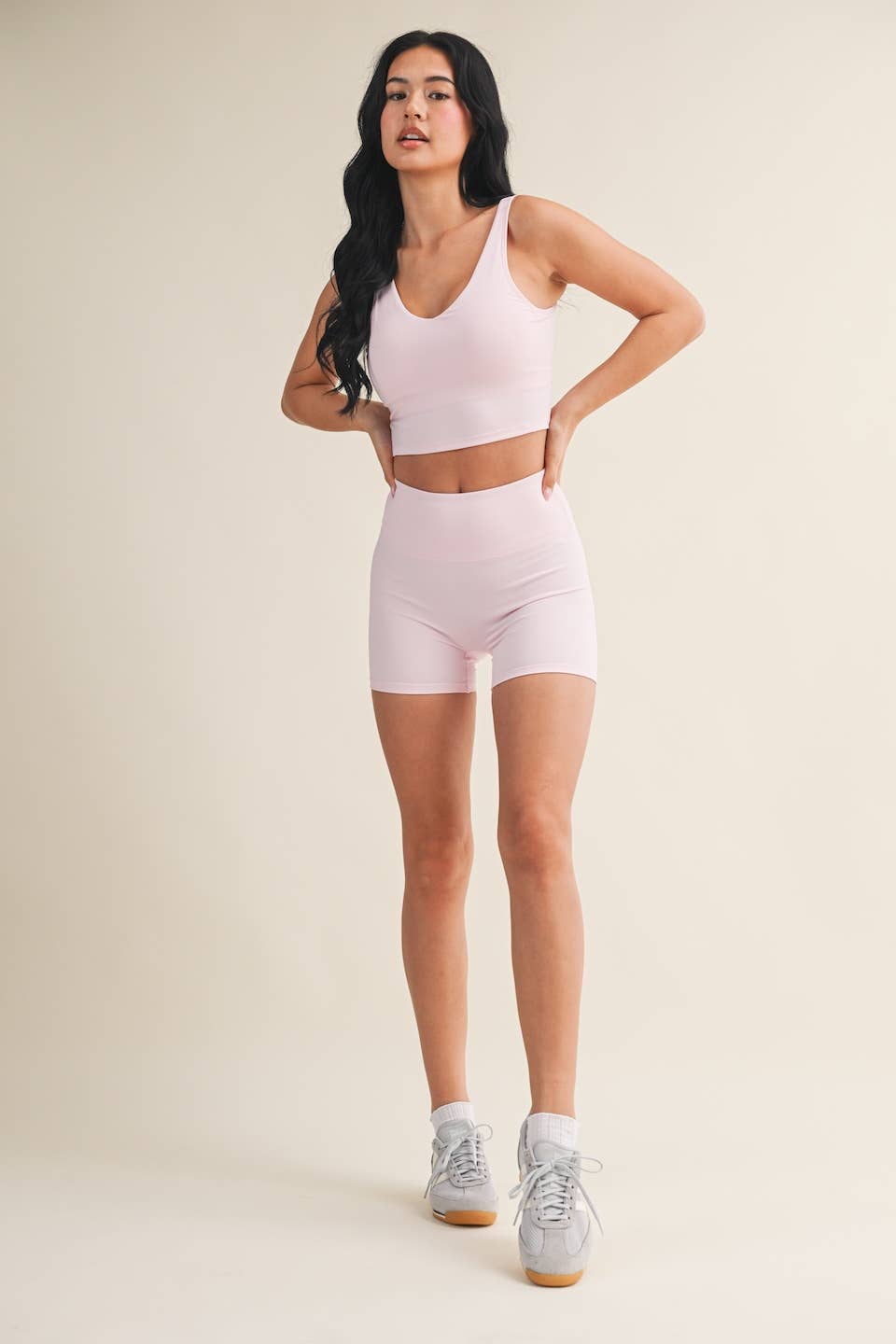 Biker Shorts: Navy / S