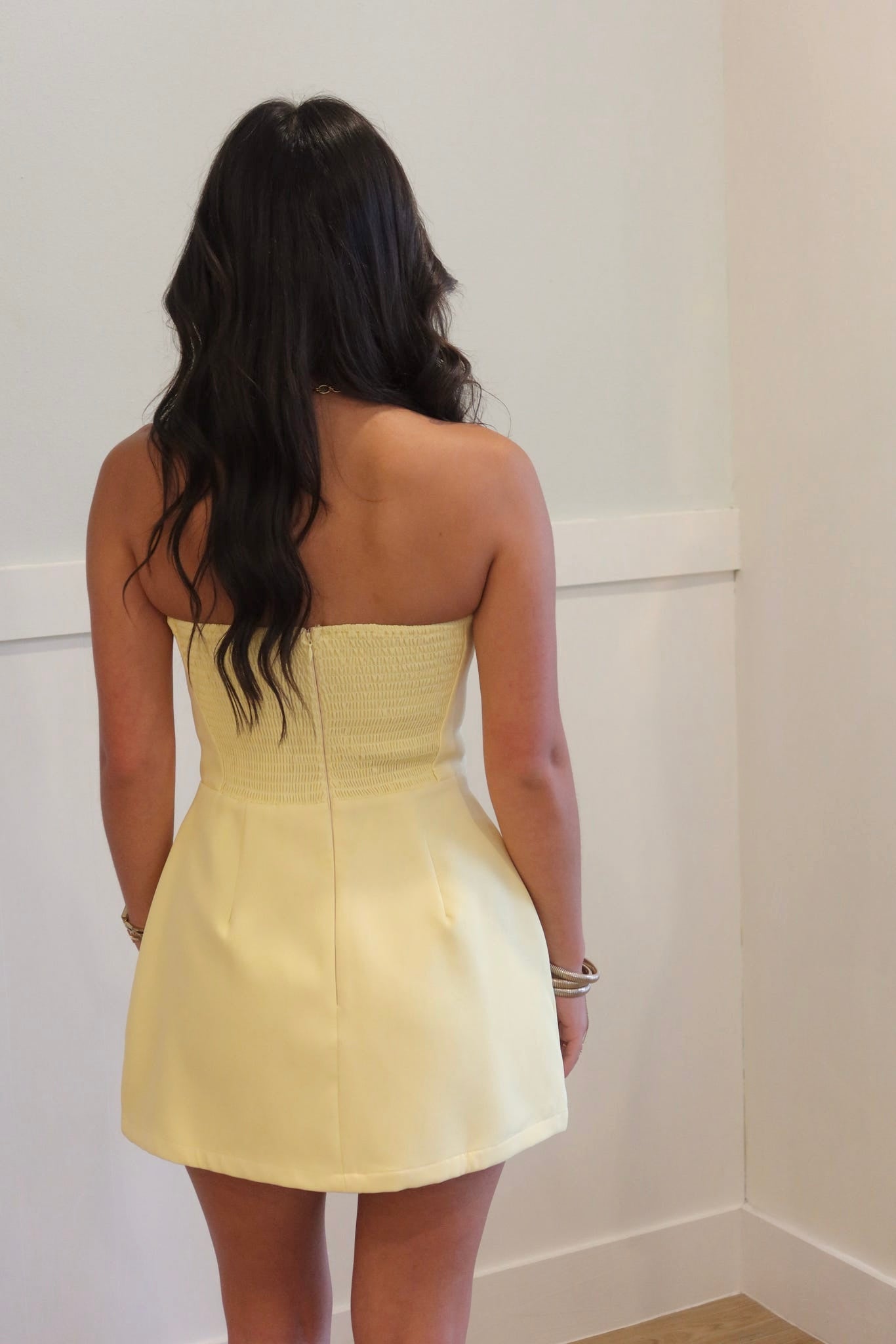 Lemon Mini Dress