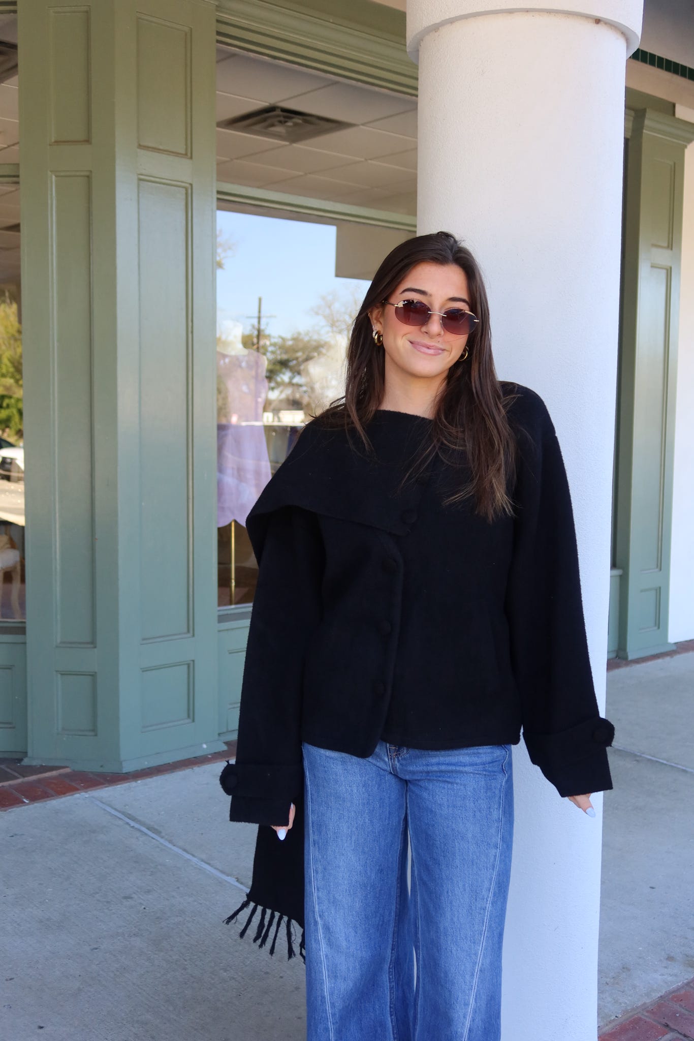 Ainsley Scarf Coat