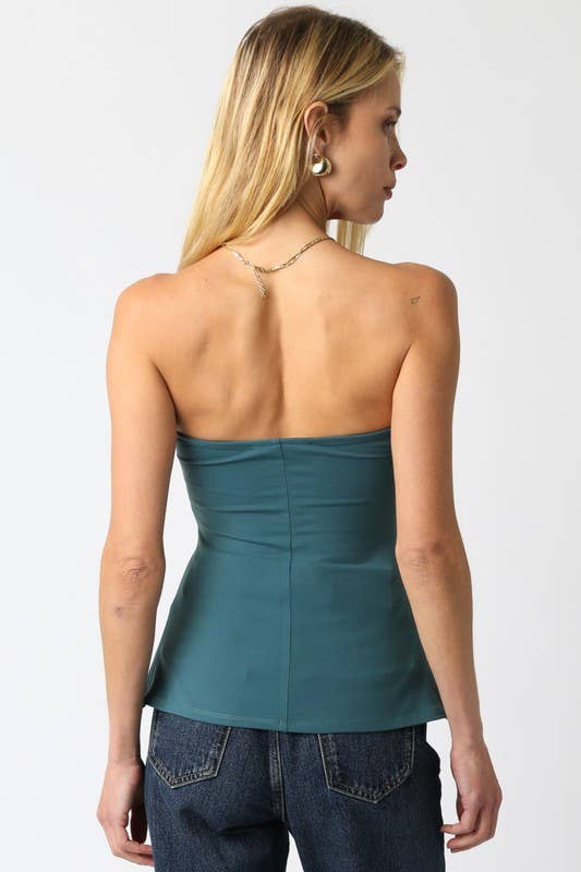 Adela Tube Top: Black / S