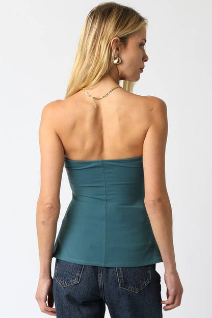 Adela Tube Top: Black / S