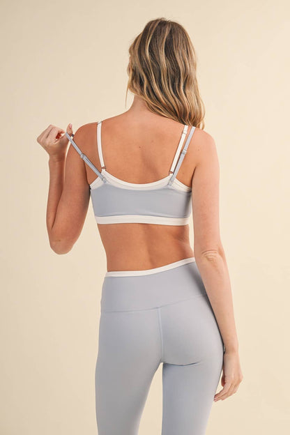 Layered Bra Top: Cherry / S