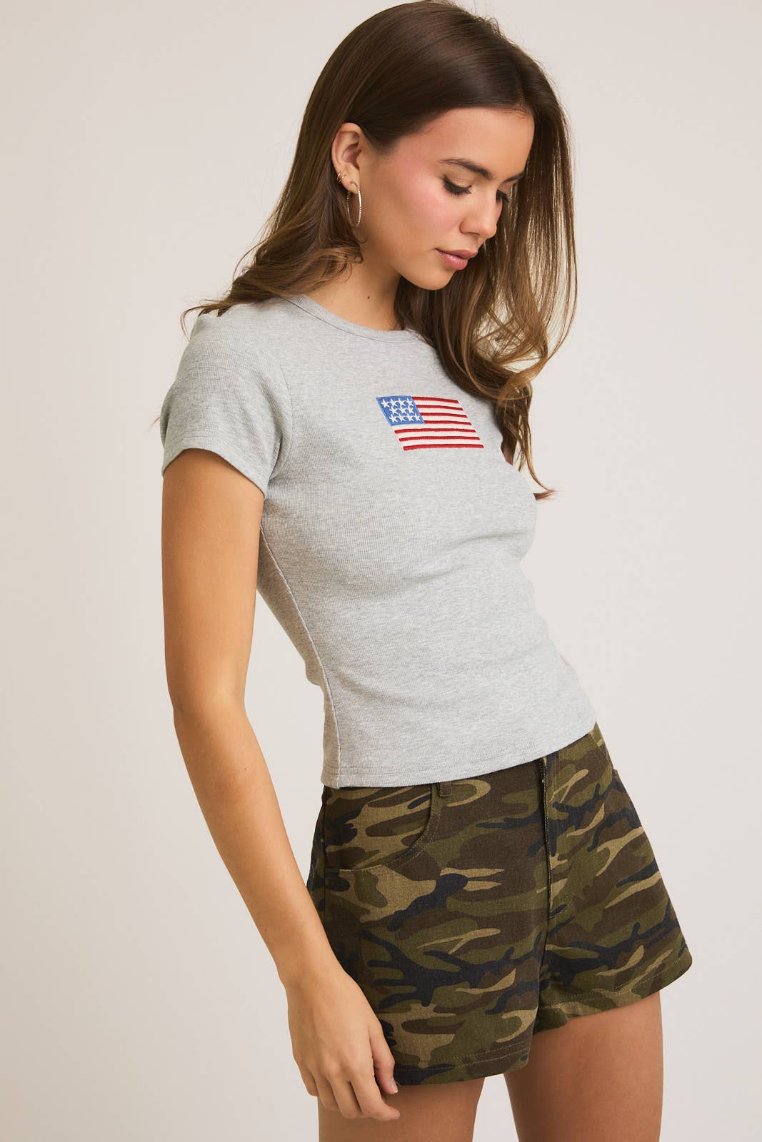 SHORT SLEEVE T-SHIRT: NAVY / XS
