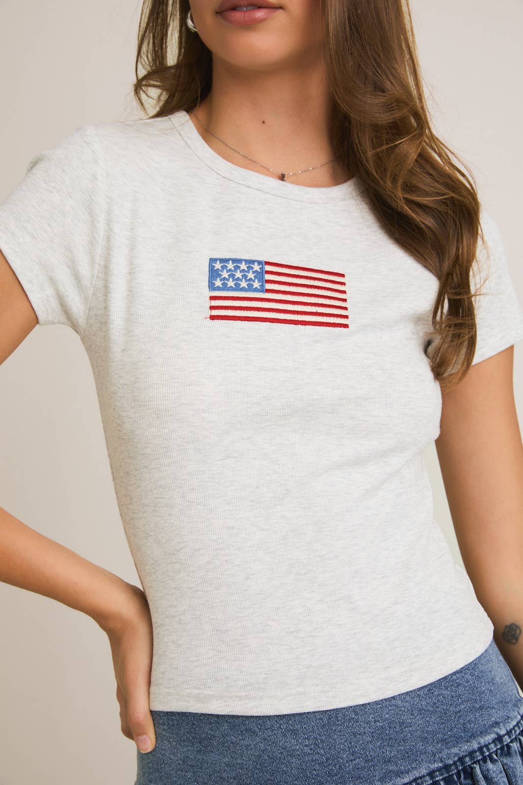 SHORT SLEEVE T-SHIRT: NAVY / XS