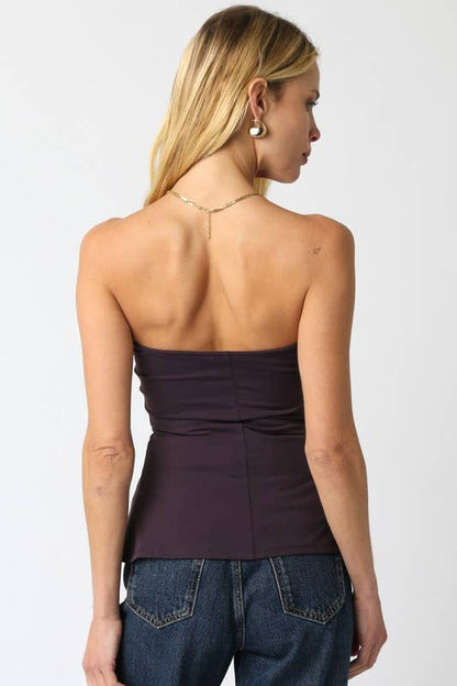 Adela Tube Top: Ivory / S