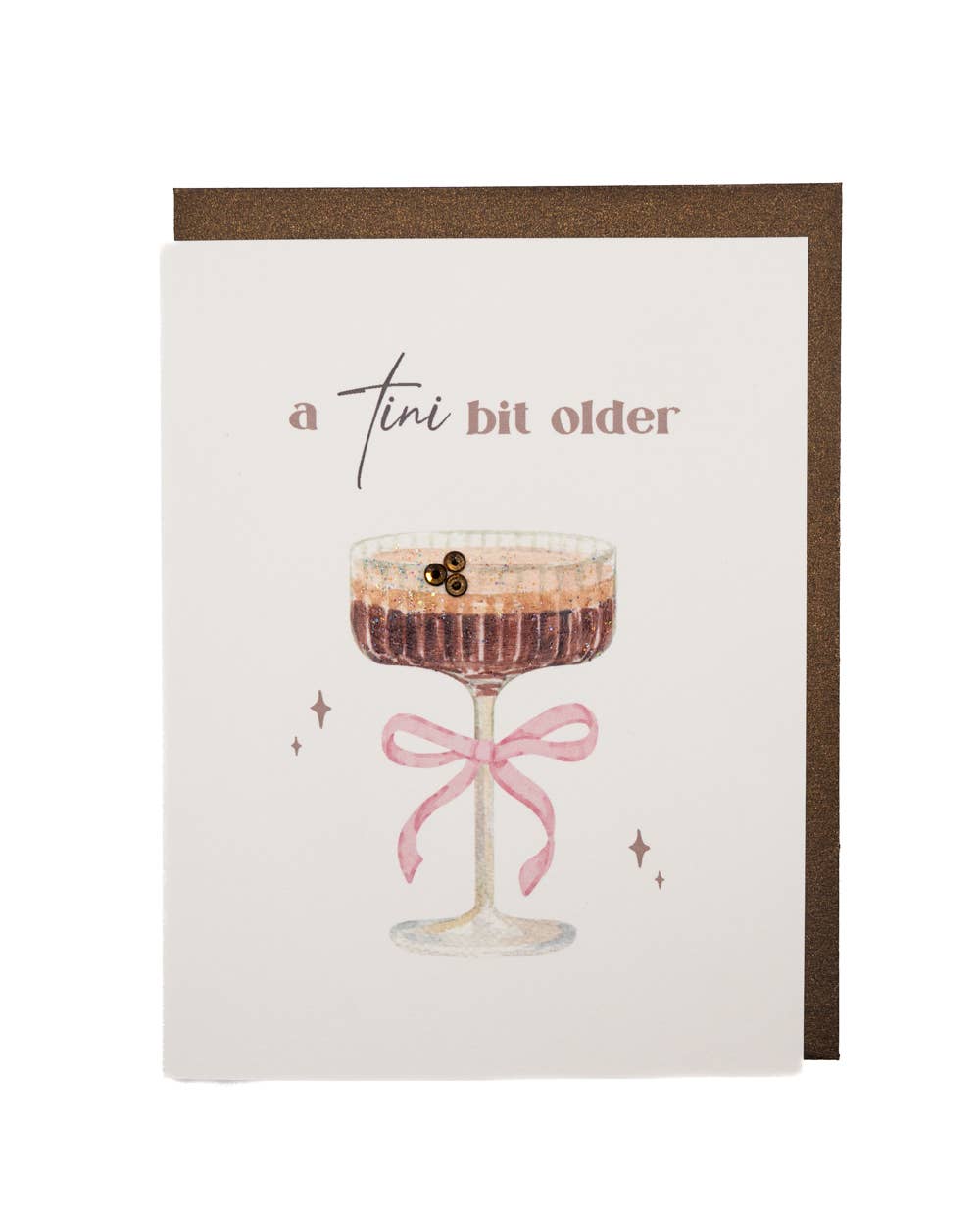 'Tini Bit Older' Birthday Card