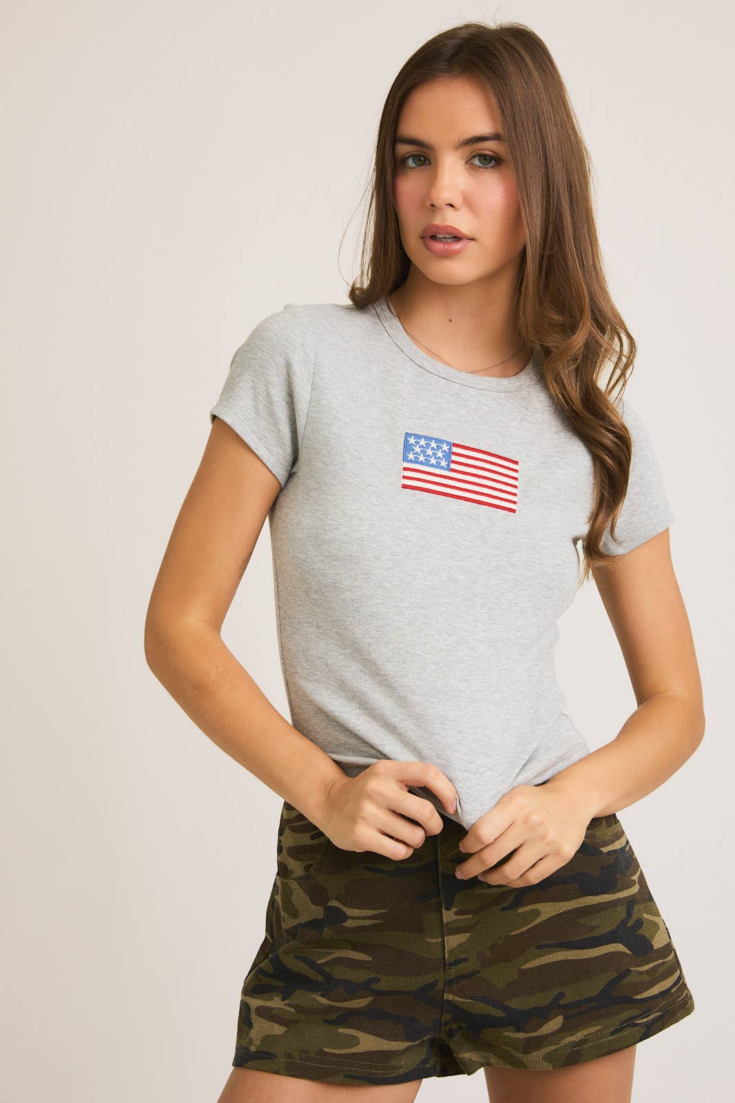 SHORT SLEEVE T-SHIRT: NAVY / XS