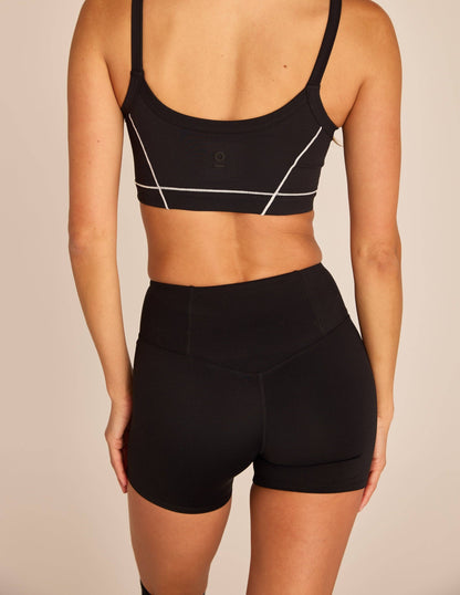 The Trace Biker Shorts: Black / S