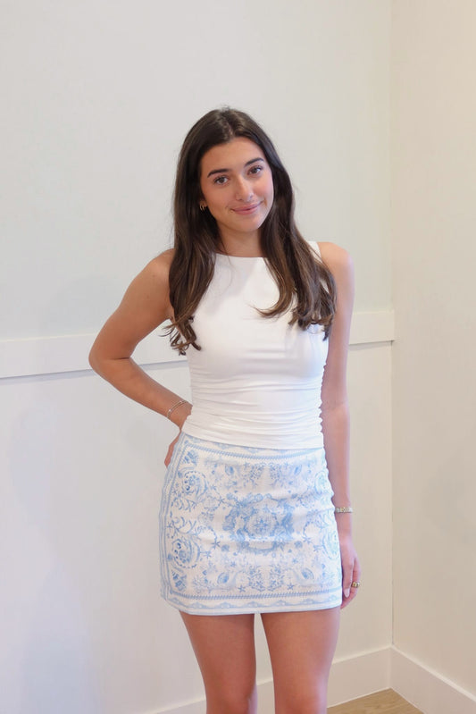 Santorini Mini Skirt