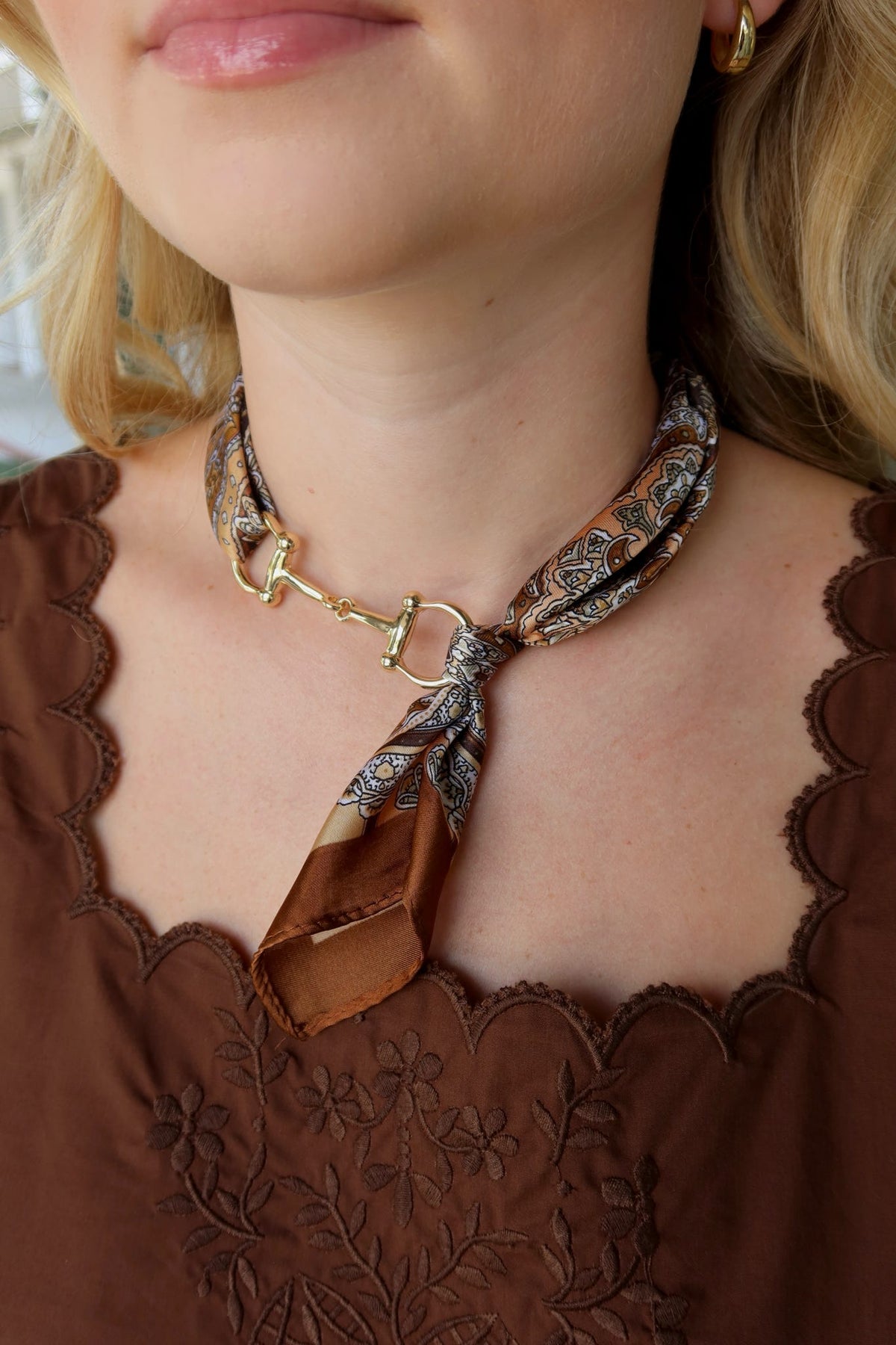Western Scarf Choker