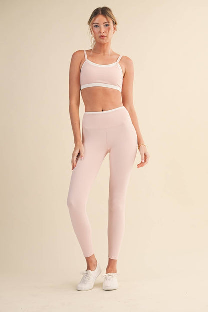 Layered Bra Top: Cherry / S