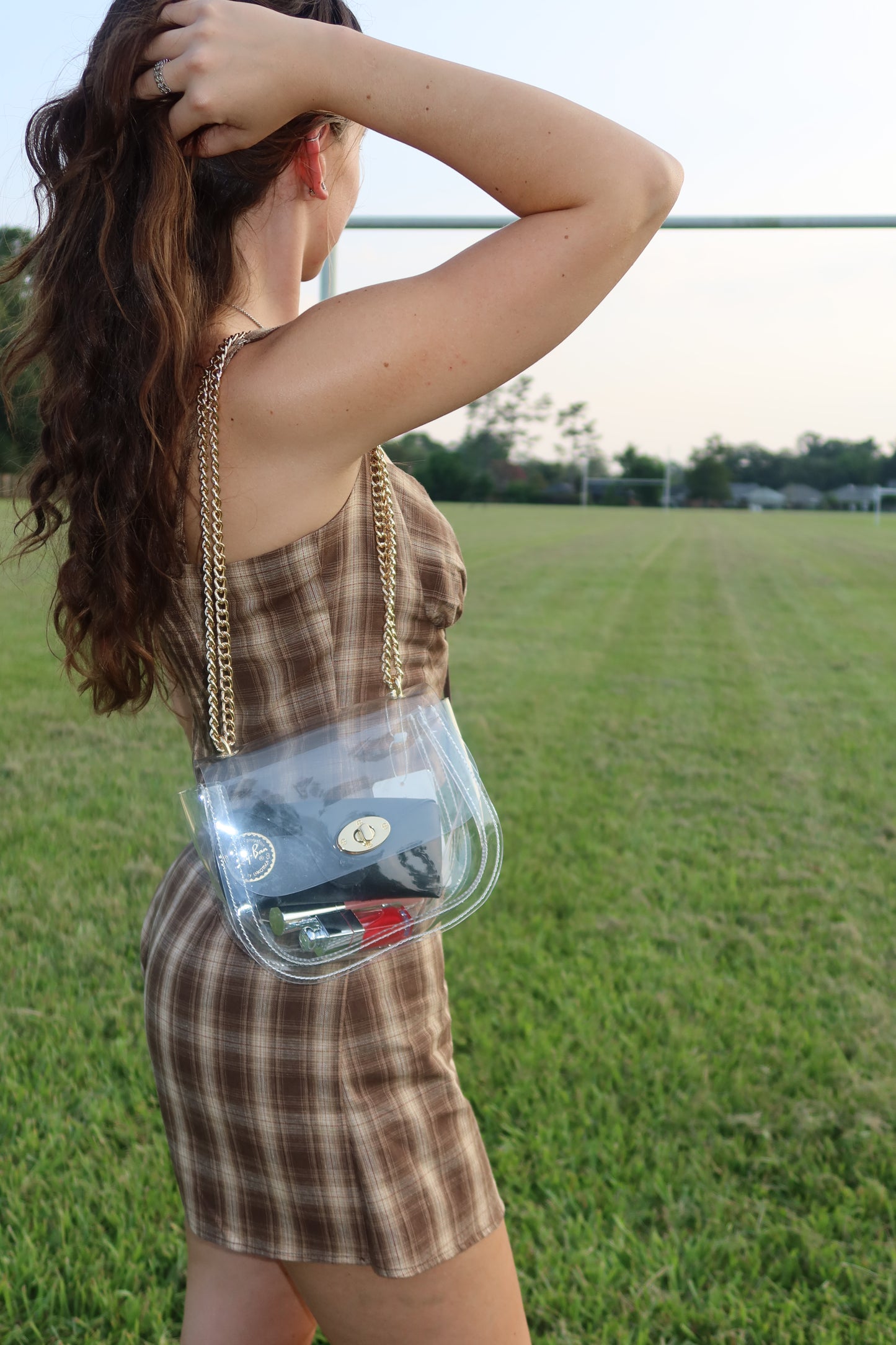 Clear Game Day Purse