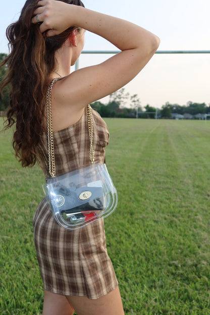 Clear Game Day Purse