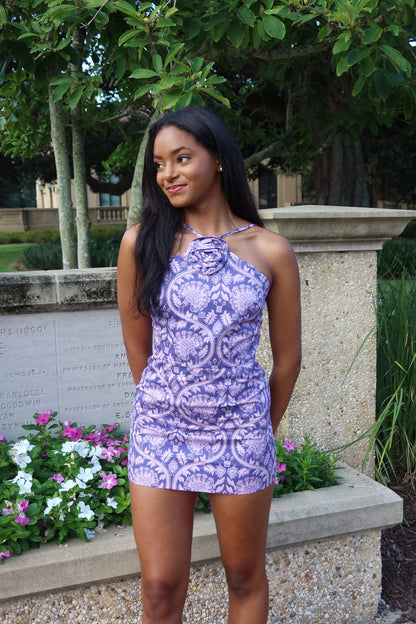 Paisley Mini Skirt