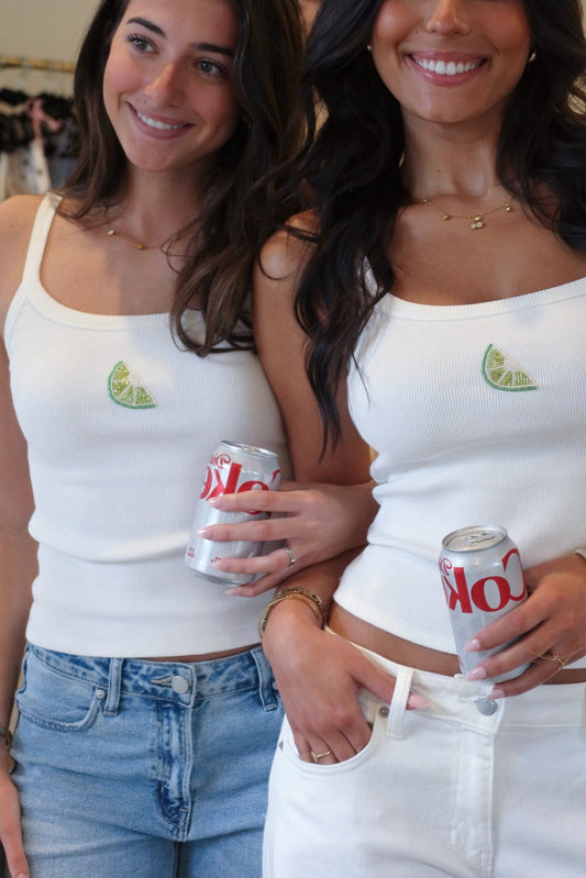 Beaded Lime Tank