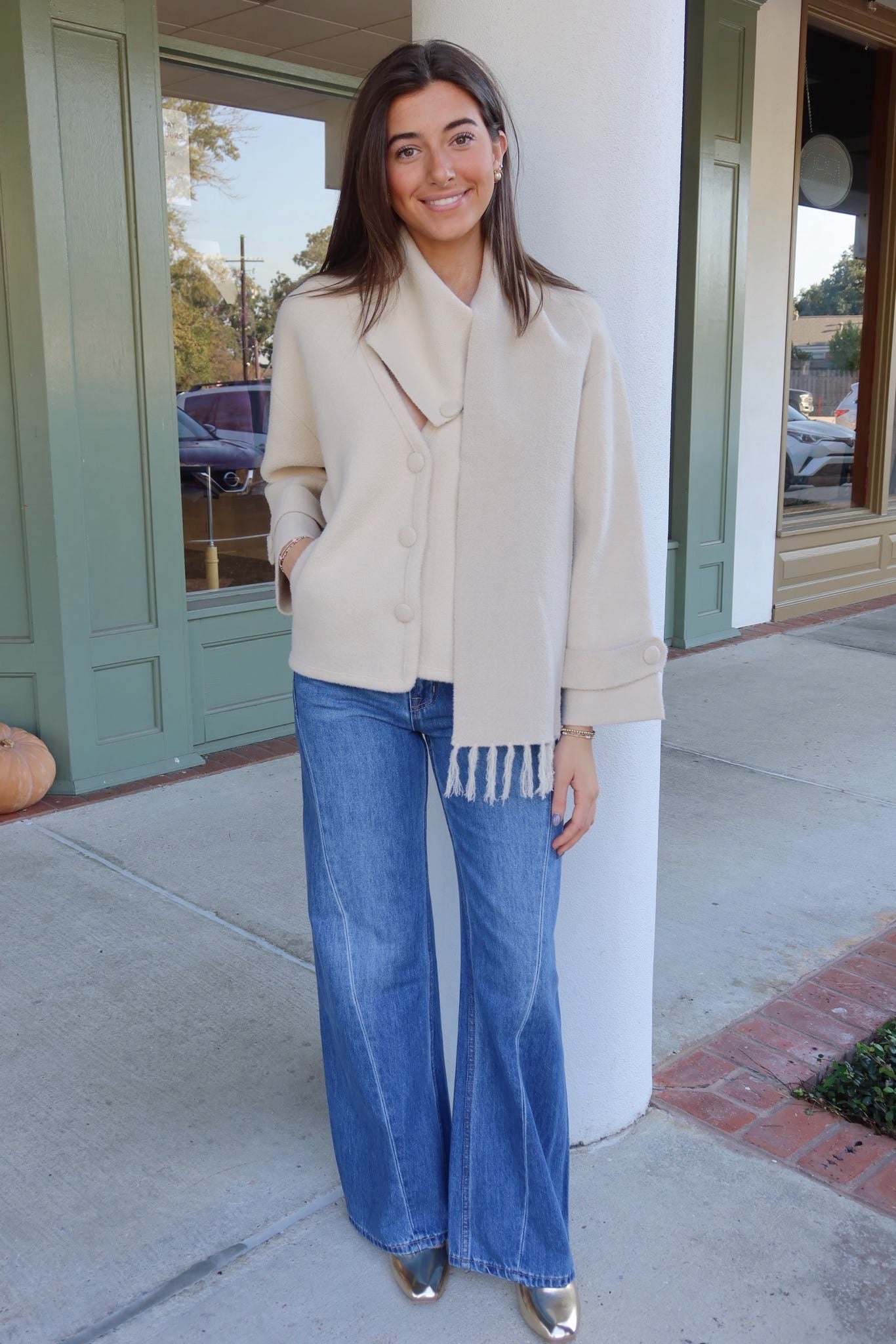Ainsley Scarf Coat