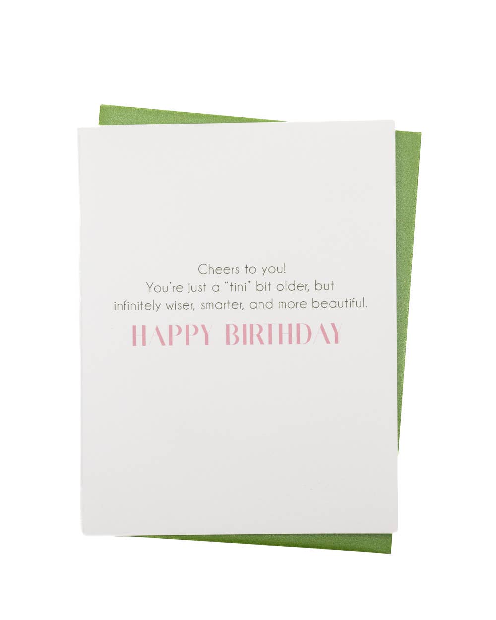 'Tini Bit Older' Birthday Card