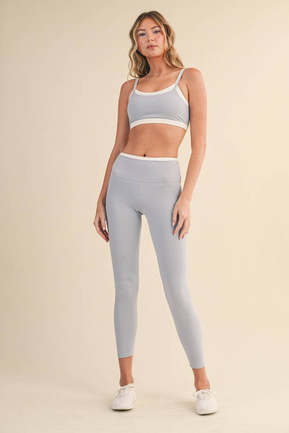 Layered Bra Top: Cherry / S