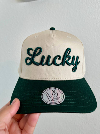 Lucky Embroidered Hat